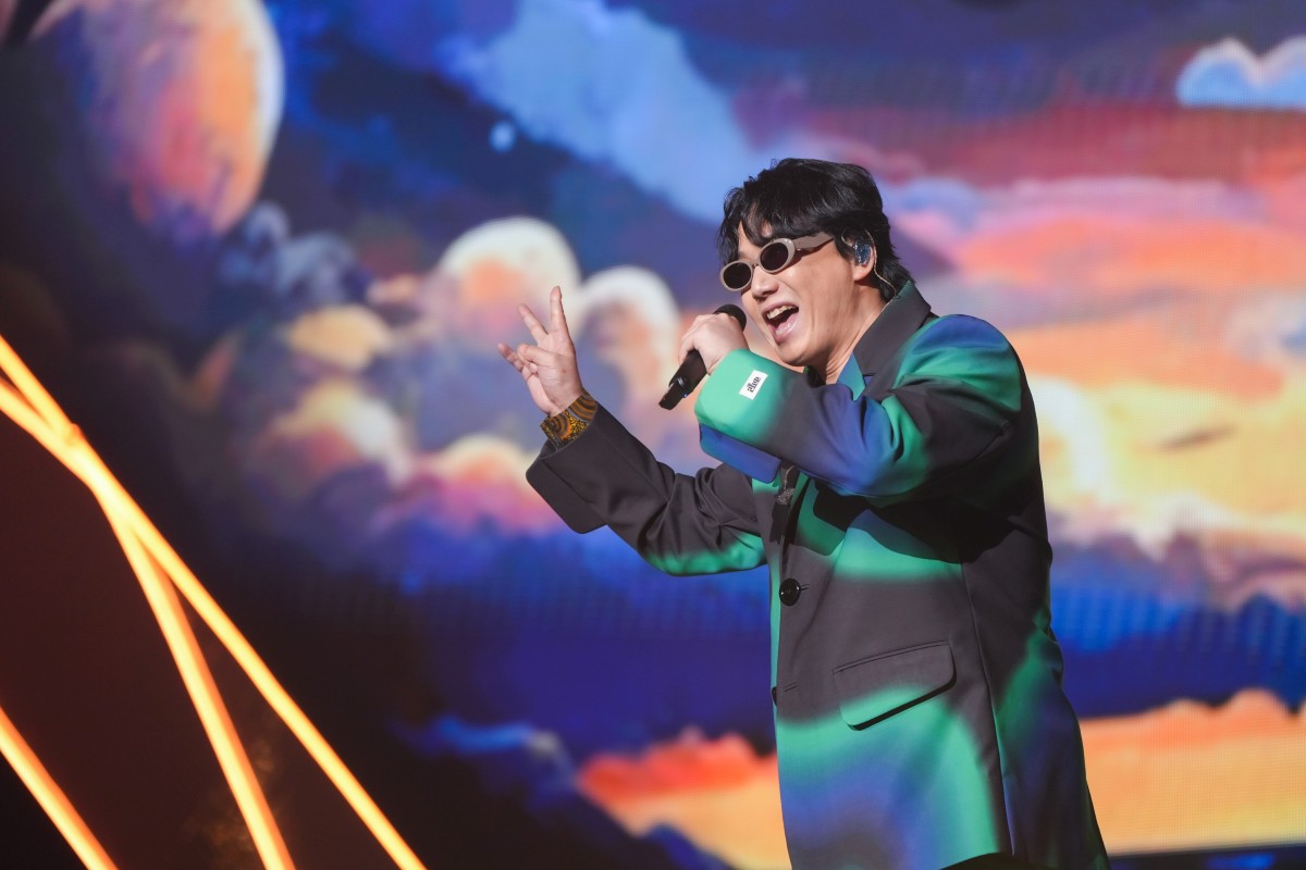 「金曲歌王」蕭煌奇壓軸登台，深情獻唱〈阿嬤的話〉，適逢母親節，更顯意義非凡。高流提供。