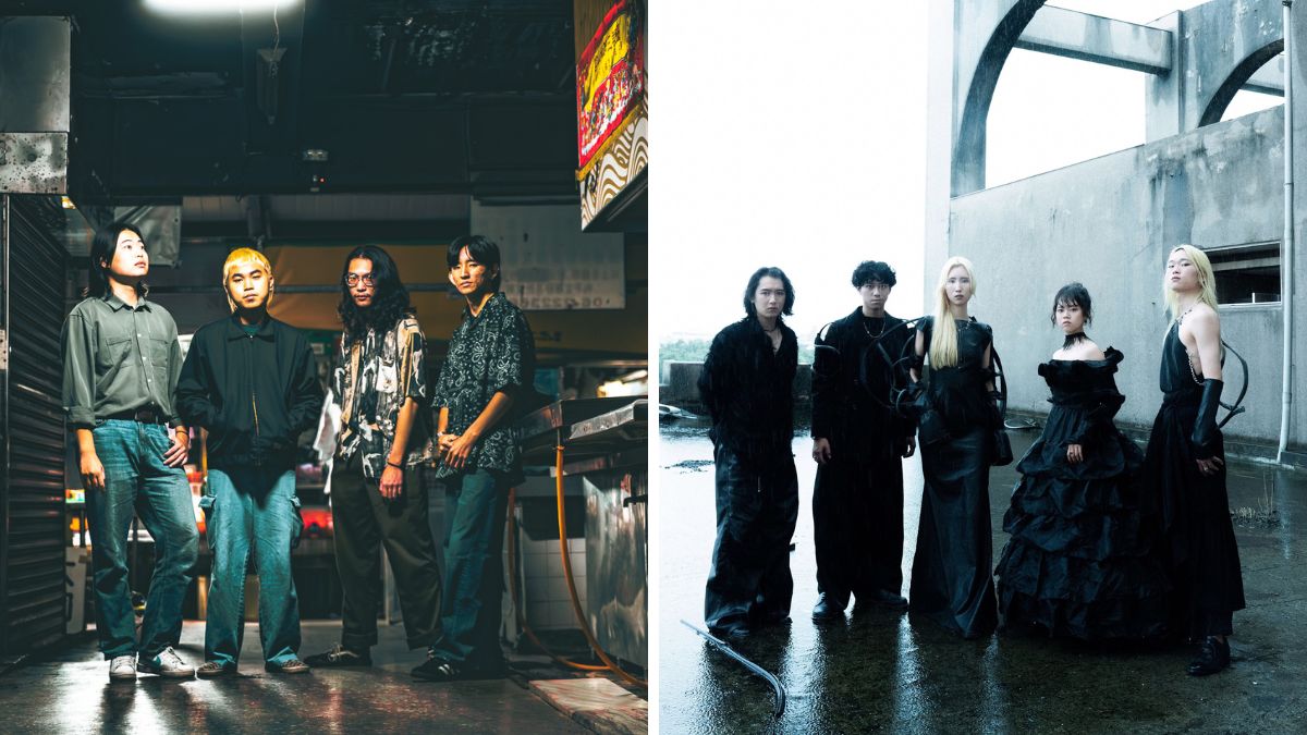 離岸流（圖左）、硝子羊（圖右）