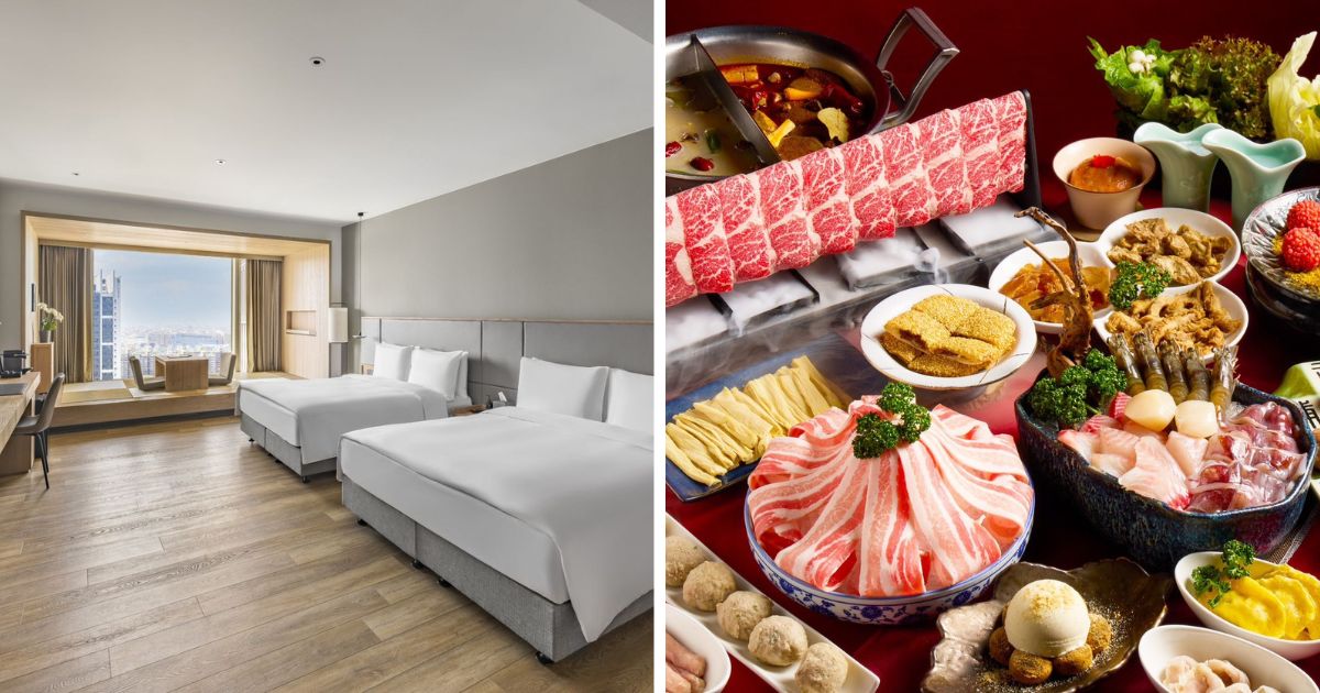 《高流聖誕趴 KMC XMAS》加碼線上抽獎，獎項包含高雄五星級「承億酒店」價值逾三萬元的住宿券（圖左）及「夢時代」這一鍋四人套餐券（圖右），邀民眾感受高雄演唱會城市氛圍。