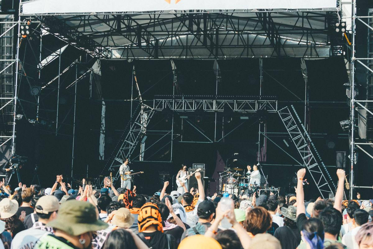 （大象體操大港開唱演出照片。照片提供：大象體操）