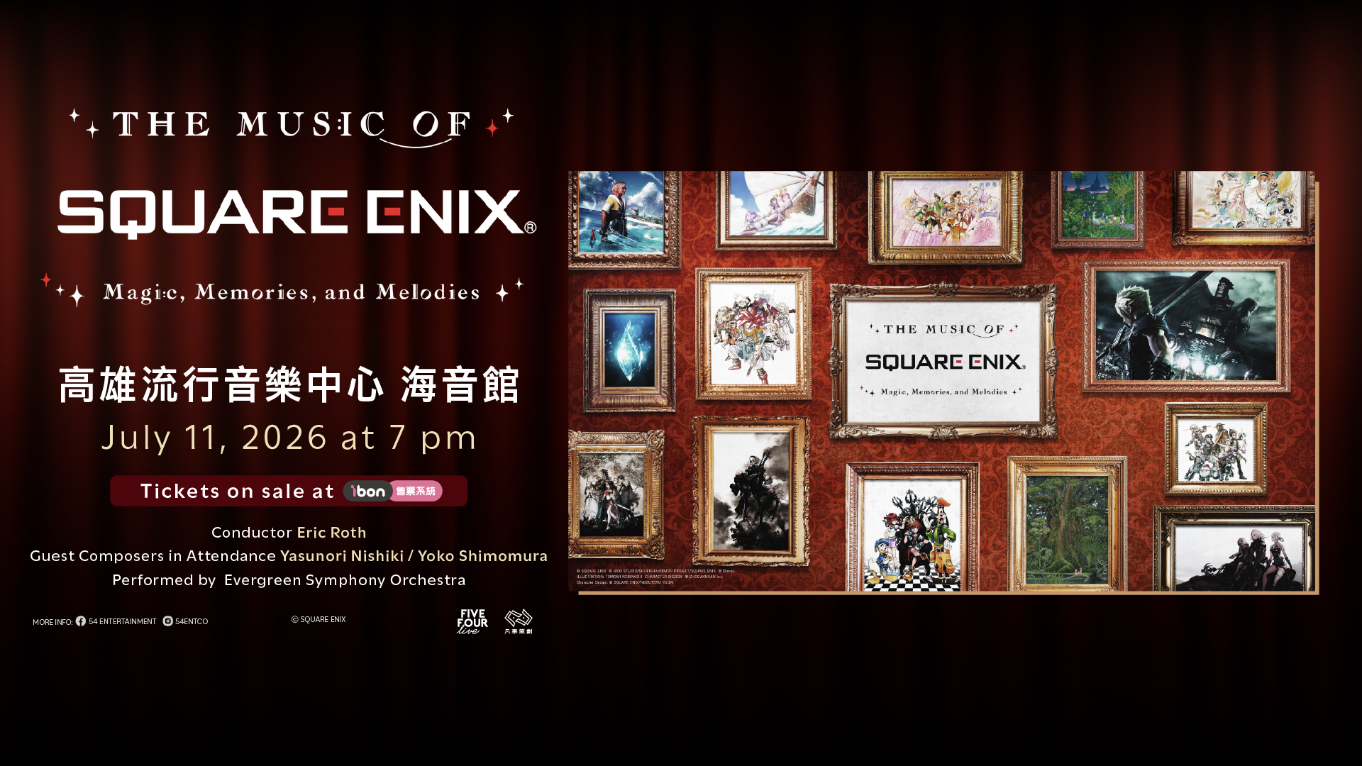 THE MUSIC OF SQUARE ENIX-Magic,Memories,and Melodies