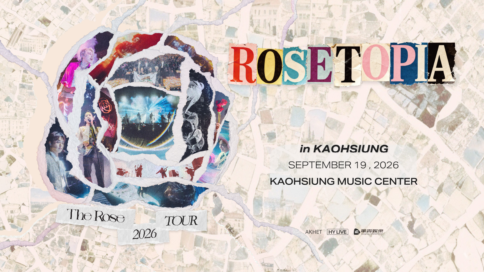 THE ROSE ROSETOPIA ASIA TOUR 2026 IN KAOHSIUNG