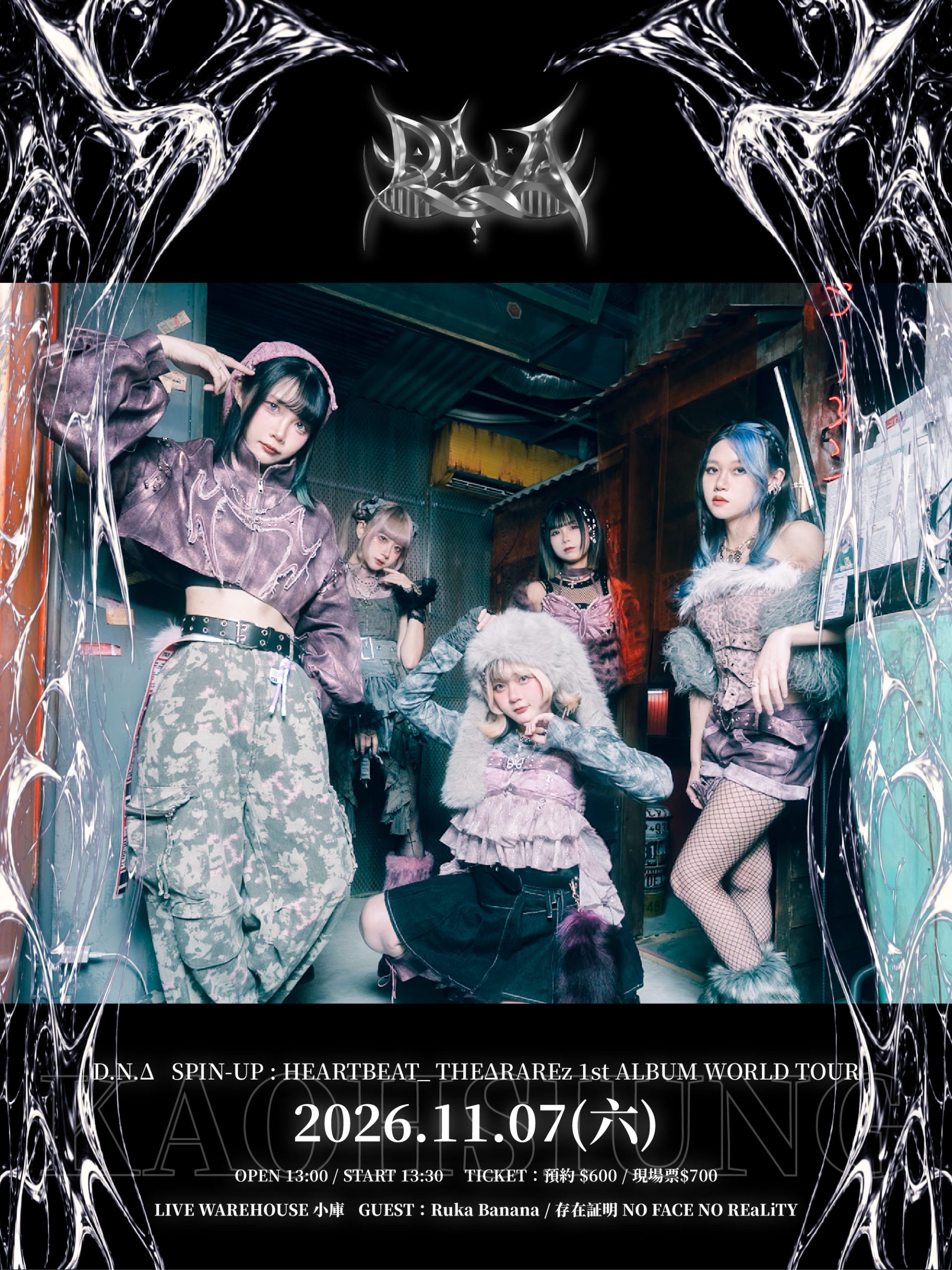 ❮ D.N.Δ ❯ SPIN-UP：HEARTBEAT_THEΔRAREz 1st ALBUM WORLD TOUR